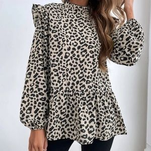 Adorable Womens Peplum Blouse